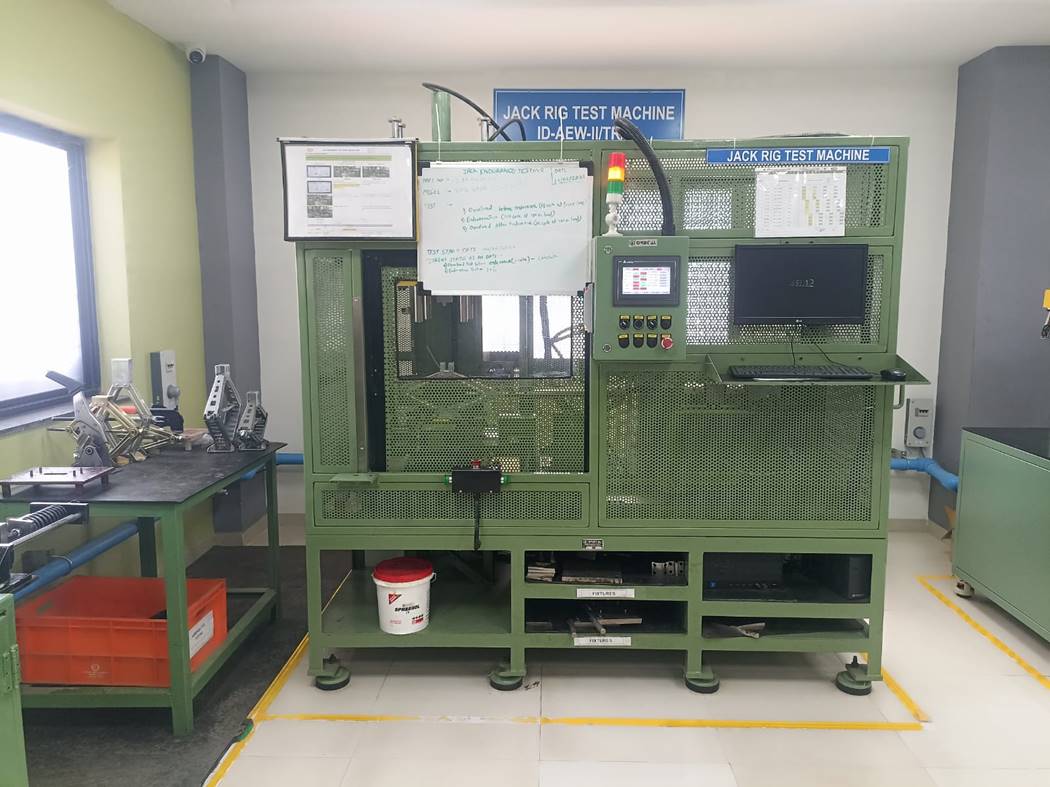 Scissor Jack Assembly Testing Machine